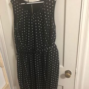 Black polka dot 18w